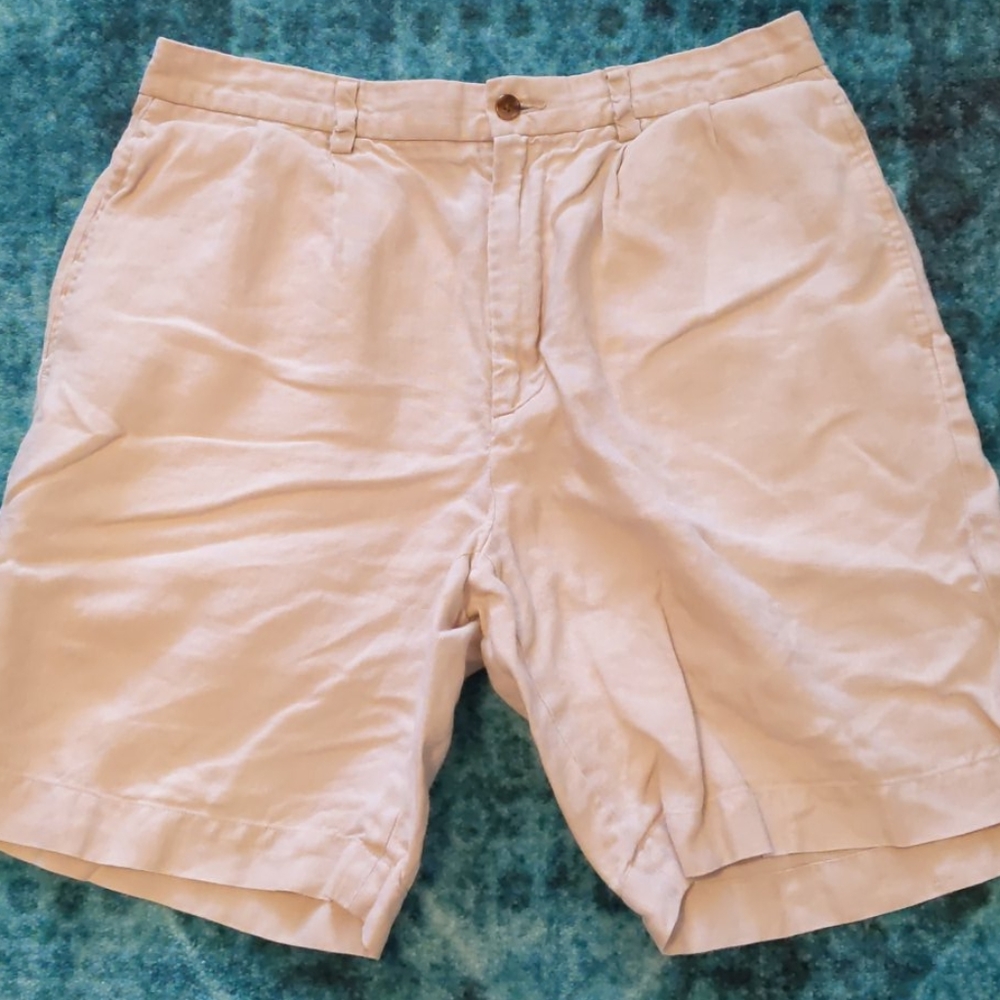 Linen shorts